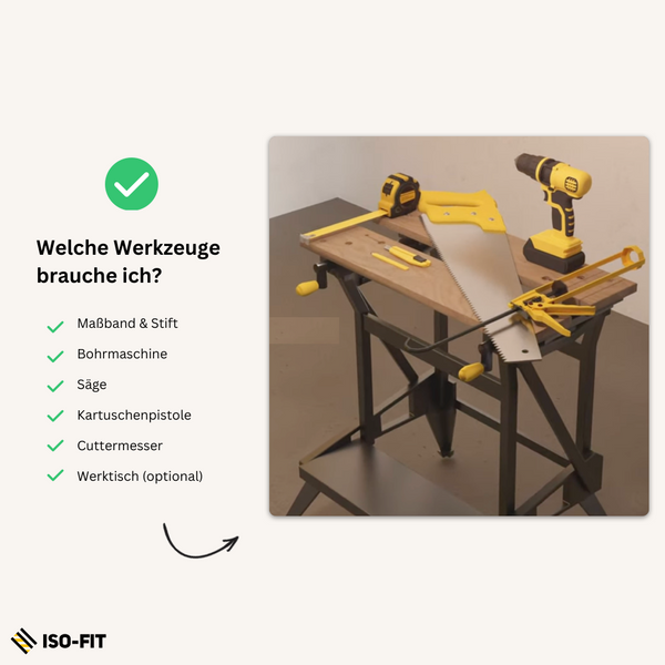 Iso-Fit - Système complet d'isolation des combles | 75 mm - 600x1200 mm (Rd 2,70 m²,K/W)