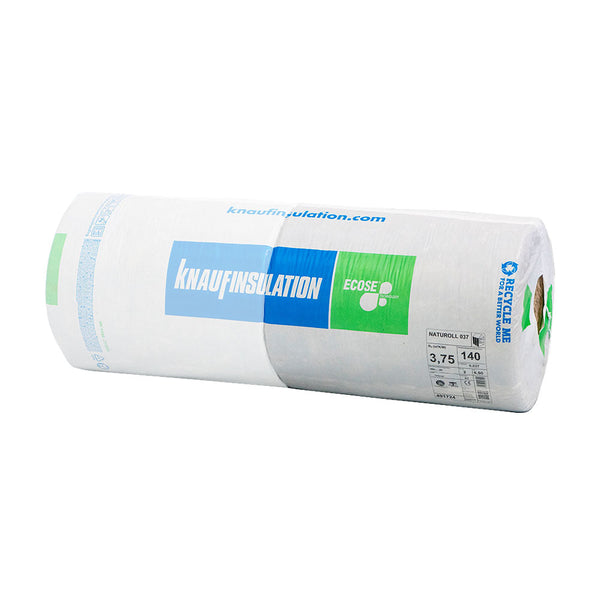 Palette complète Knauf Naturoll 037 - 220 mm d'épaisseur - 590 mm de largeur - Rd 5,9