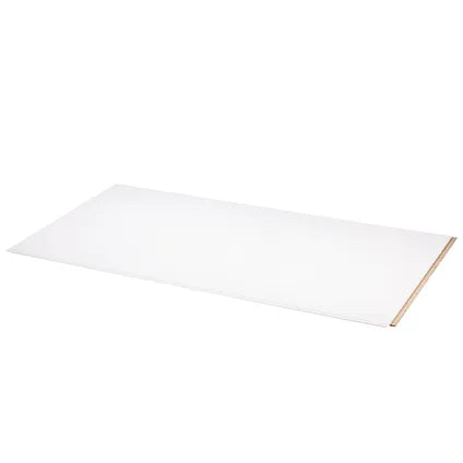 Agnes One-Step Dalle de plafond blanc lin 600x1200x12 mm (2,88 m2/dalle)